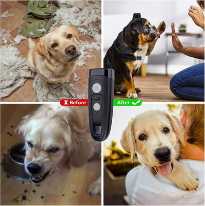Dispositivo control ladridos perros entrenamiento eficaz