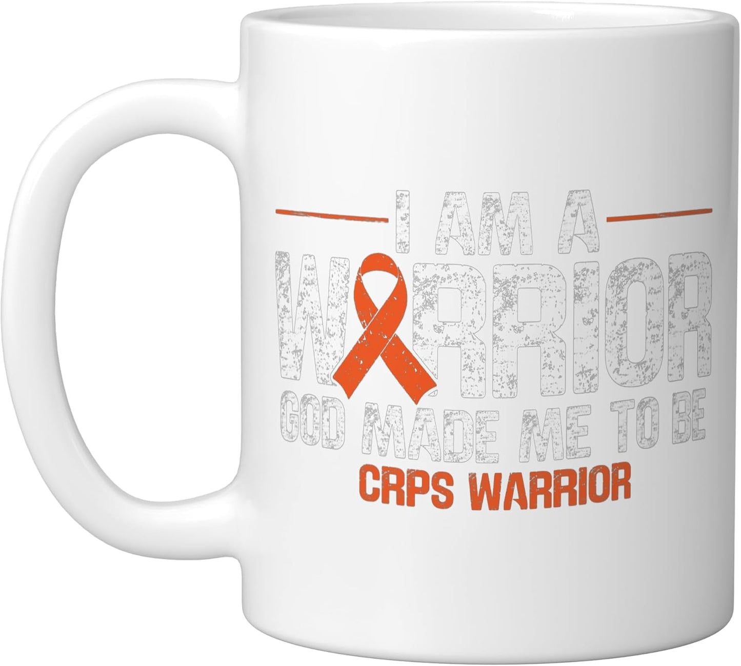 Taza Cerámica Warrior Blanca