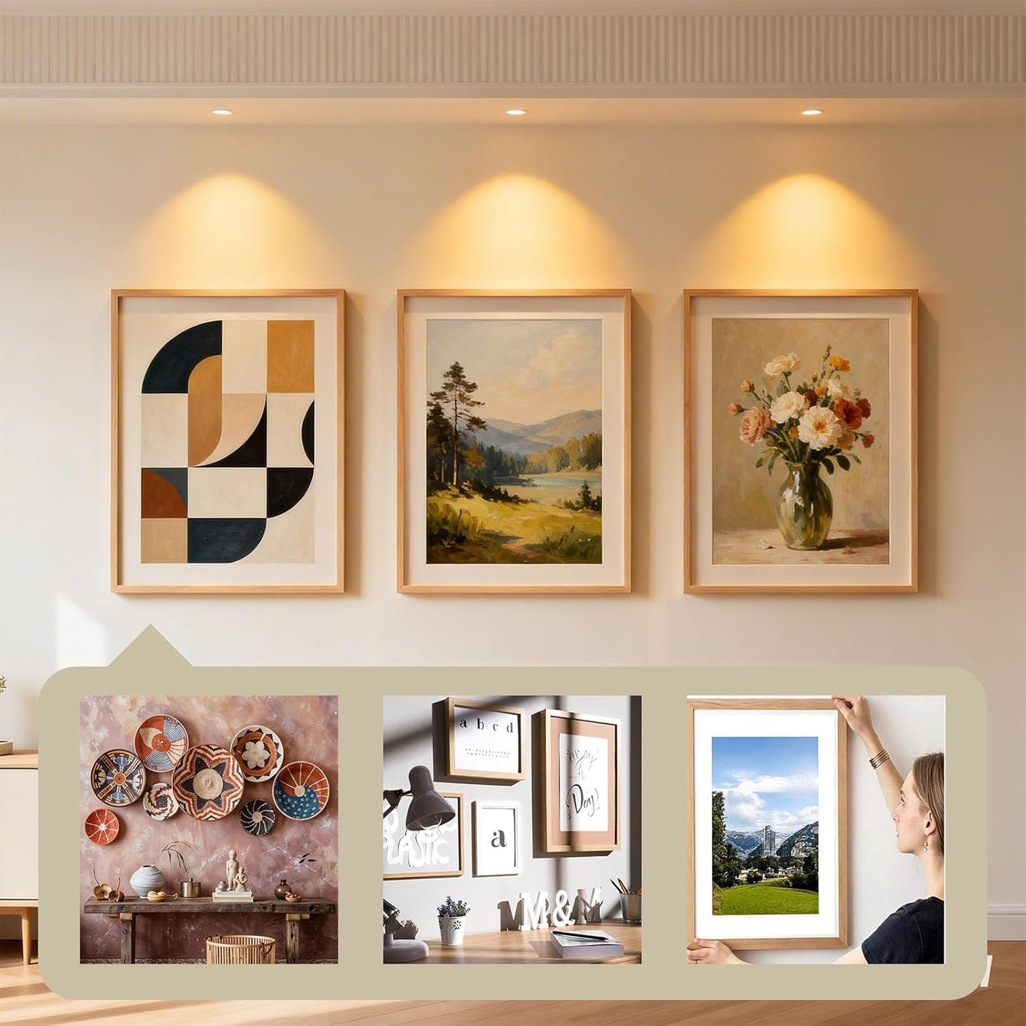 30 Ganchos Adhesivos Invisibles para Fotos y Decoración