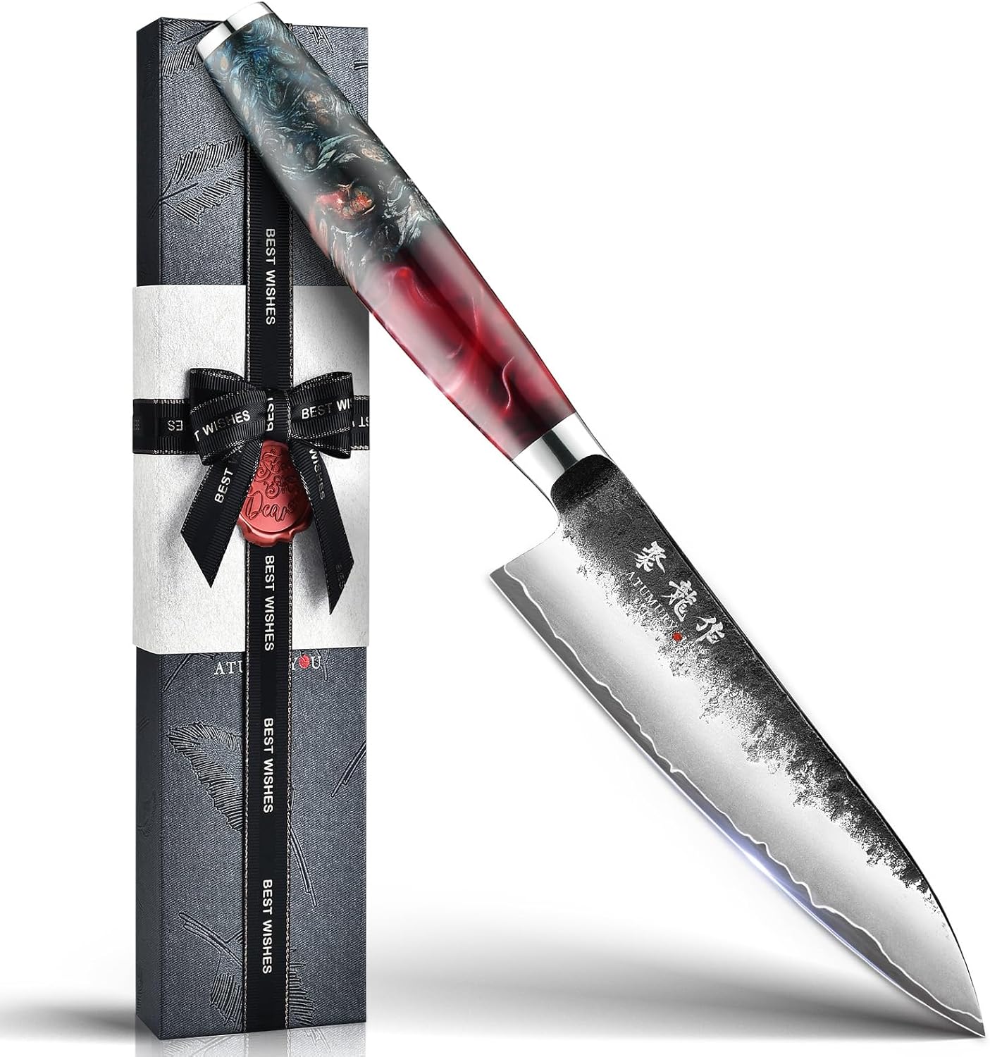 Cuchillo Chef Japonés VG10 5.5pulg Afilado Con Mango Ergonómico