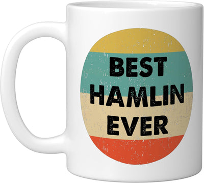 Taza de cerámica Haml en nombre blanca