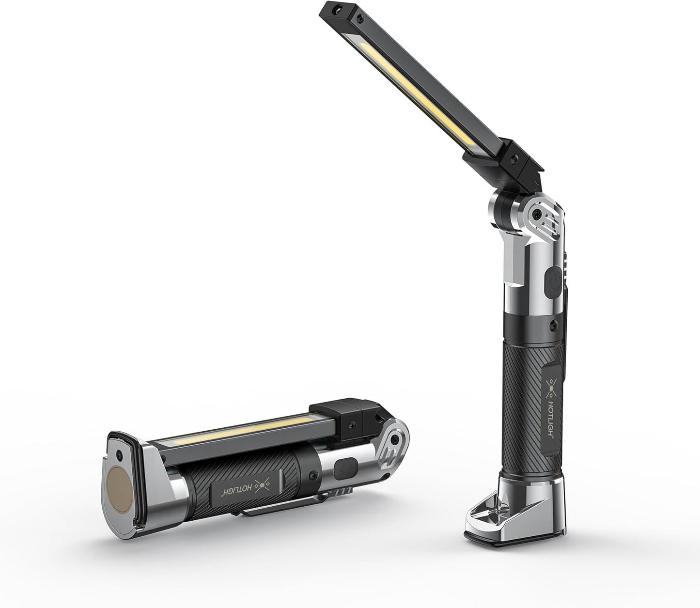 Linterna magnética recargable 1200 lúmenes 4000 mAh 3 modos taller