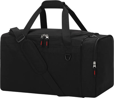 Bolsa gimnasio 40L para hombre Negro