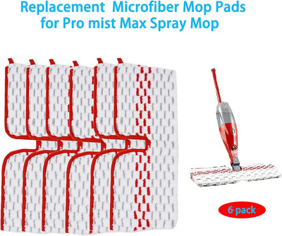 6 Pzas Almohadillas Microfibra Promist Max Reutilizables