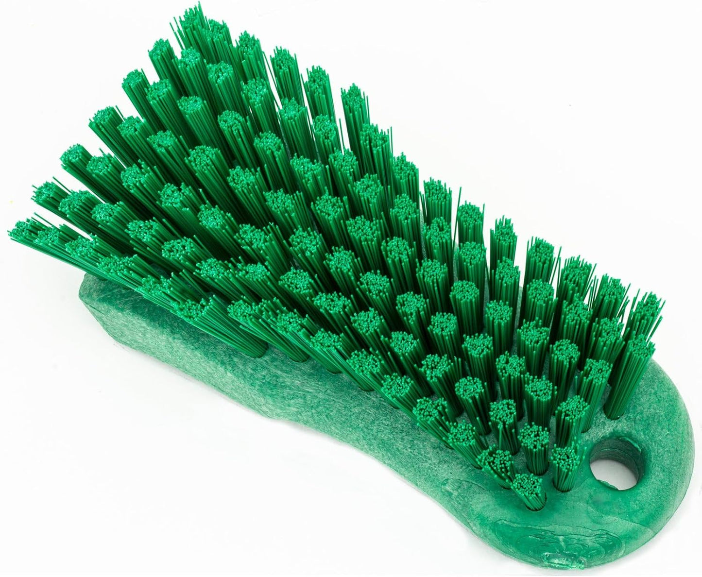 Cepillo plástico para tabla cortar 6pulg verde pack 6