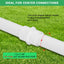 10 Conectores PVC Sch40 3/4pulg Enchufe x Rosca Hembra