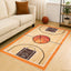 Alfombra baloncesto 3x5ft antideslizante sala juegos