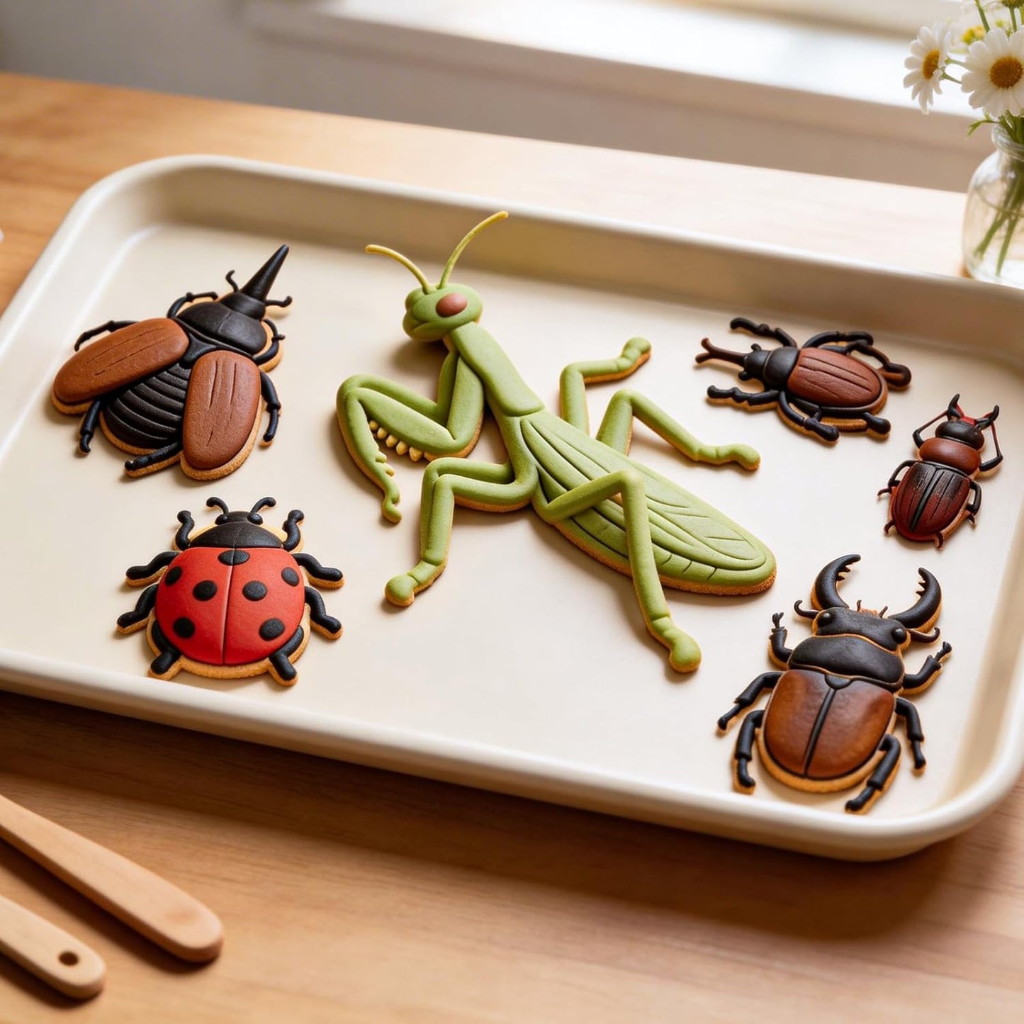 Set 3 Molde Silicón Insectos para Resina y Manualidades
