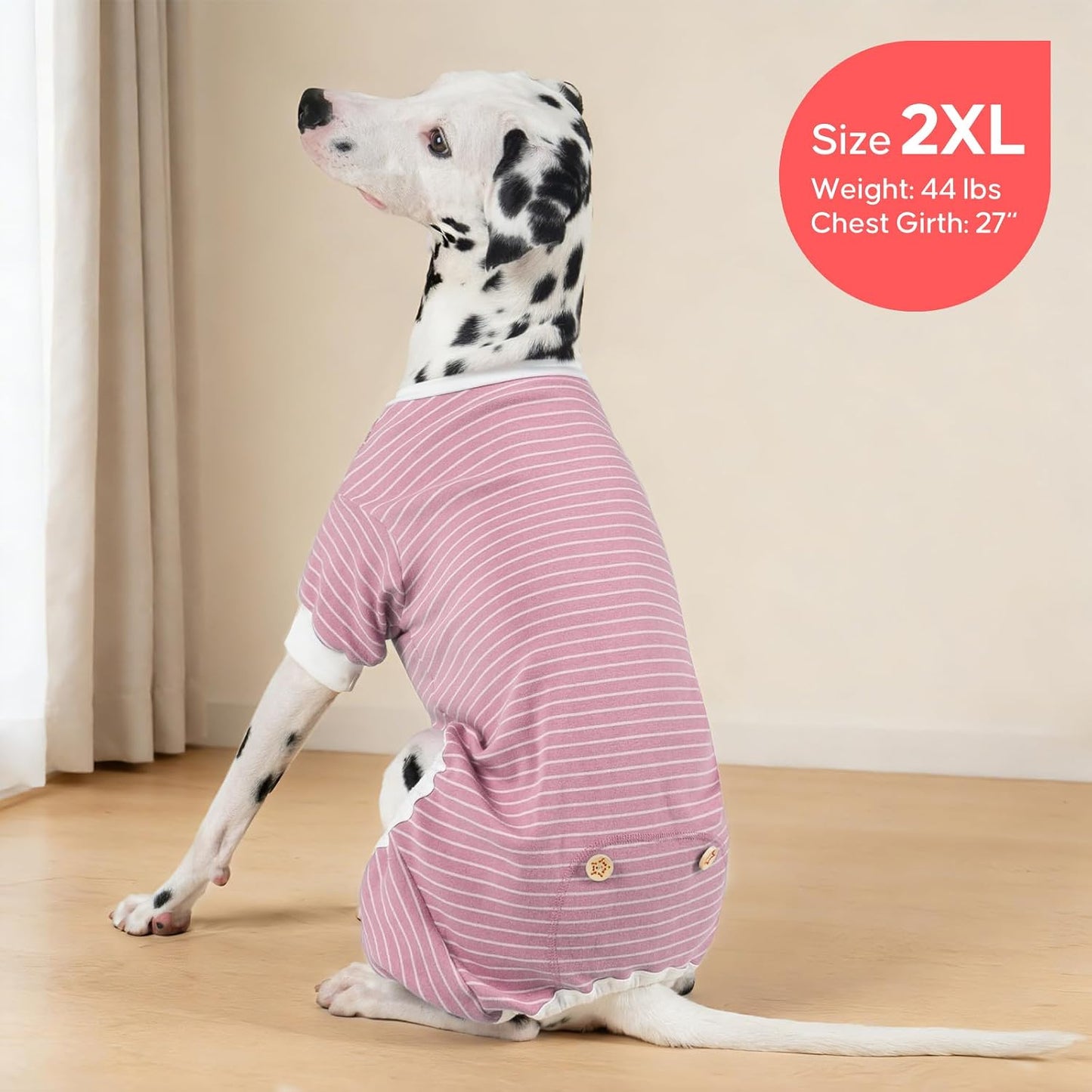Pijamas para perros medianos suaves acogedores