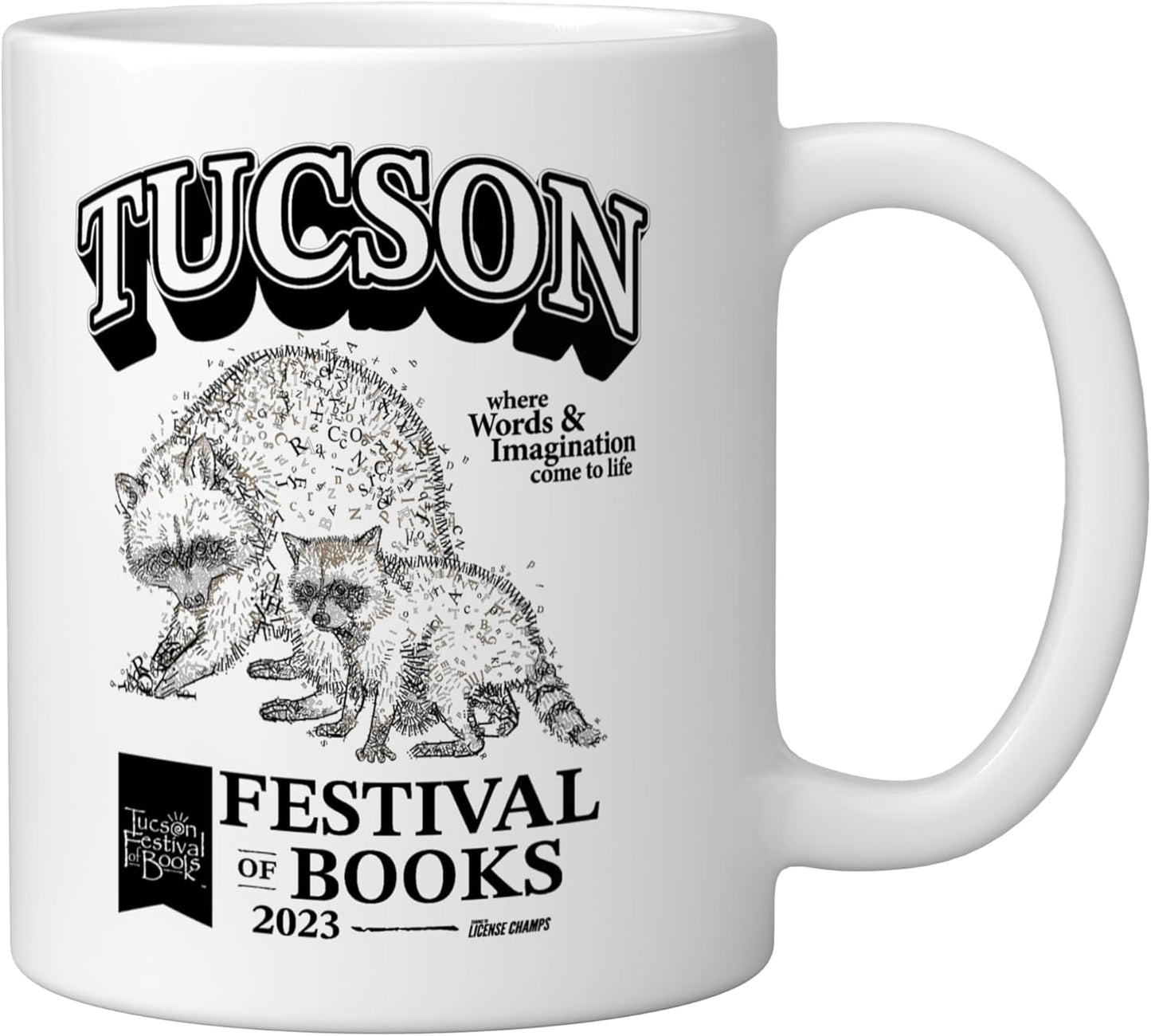 Taza Cerámica TFOB 2023 con Estilo Raccoon