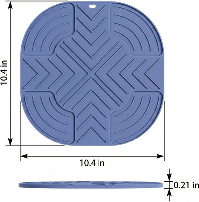 Alfombrillas de silicona para freidora de aire Ninja Crispi 10.4 pulgadas