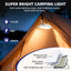 Linterna LED camping recargable 5000lúmenes IPX5