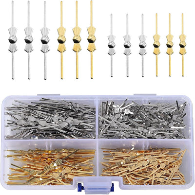600 Clips Conectores Cristal Cromados para Lámpara Techo