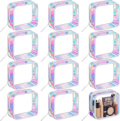 Bolsas maquillaje transparente con cremallera TSA aprobada