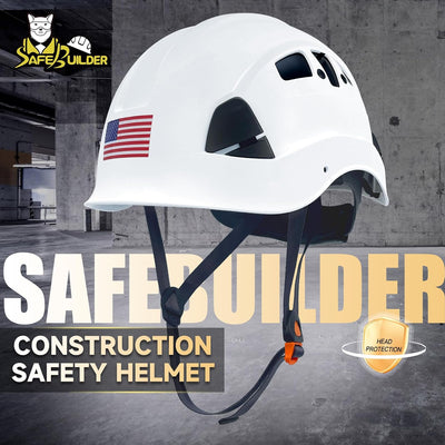 Casco seguridad construcción ABS ajustable certificado ANSI
