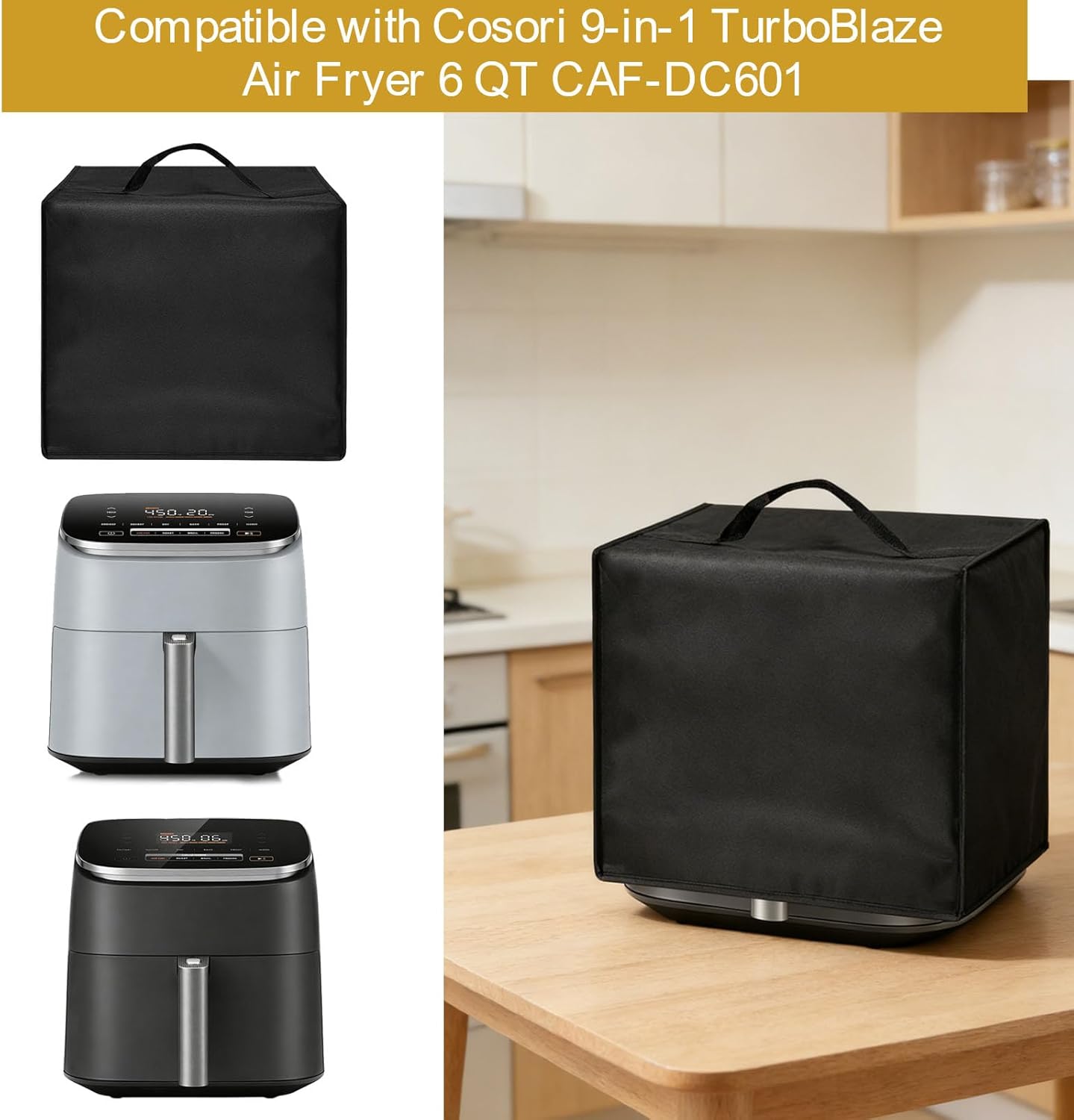 Cubierta antipolvo para freidora COSORI 9en1 TurboBlaze 6qt