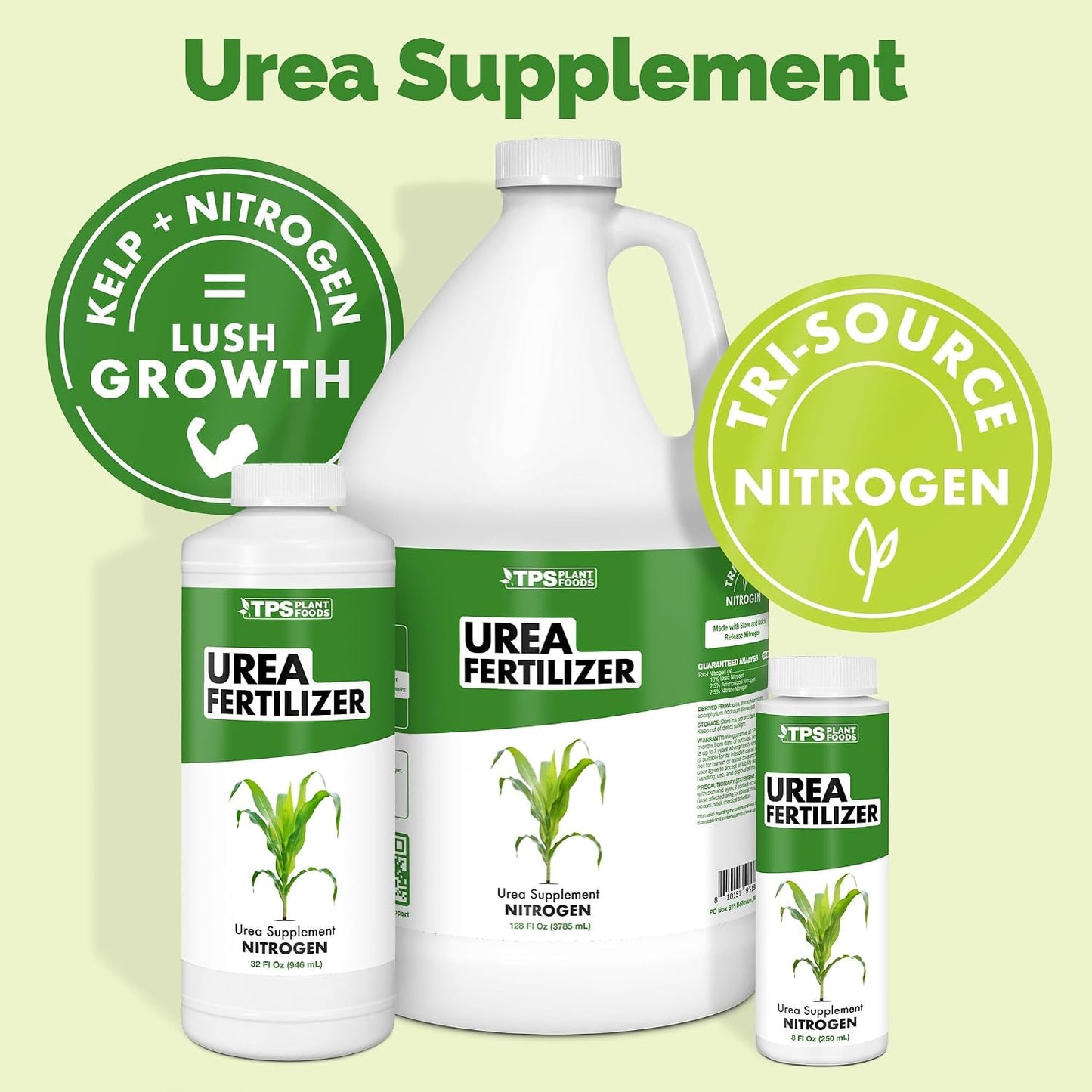 Fertilizante urea 15-0-0 NPK 32oz crecimiento verde