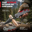 Cuchillo plegable acero inox 3.4pulg con clip táctico EDC