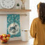 Toallas cocina para perros amantes 2 Pzas decorativas