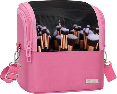 Estuche brochas maquillaje profesional viaje almacenamiento