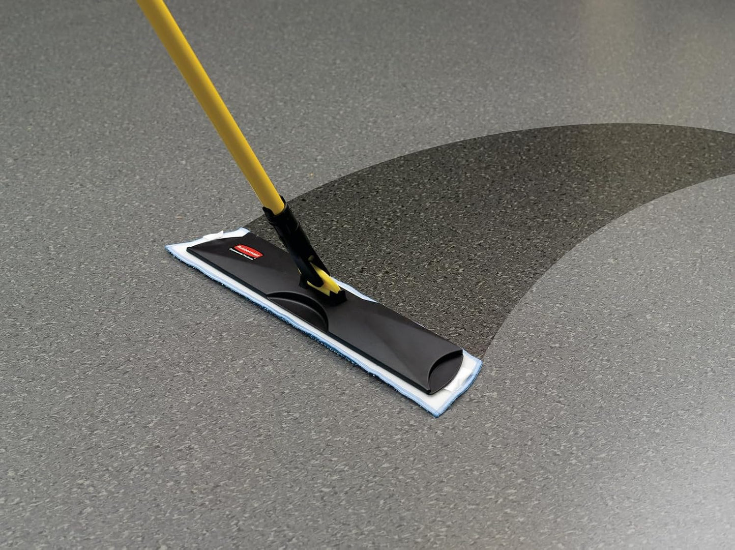Cabezal mopa microfibra 18pulg azul para suelos dura/azulejos