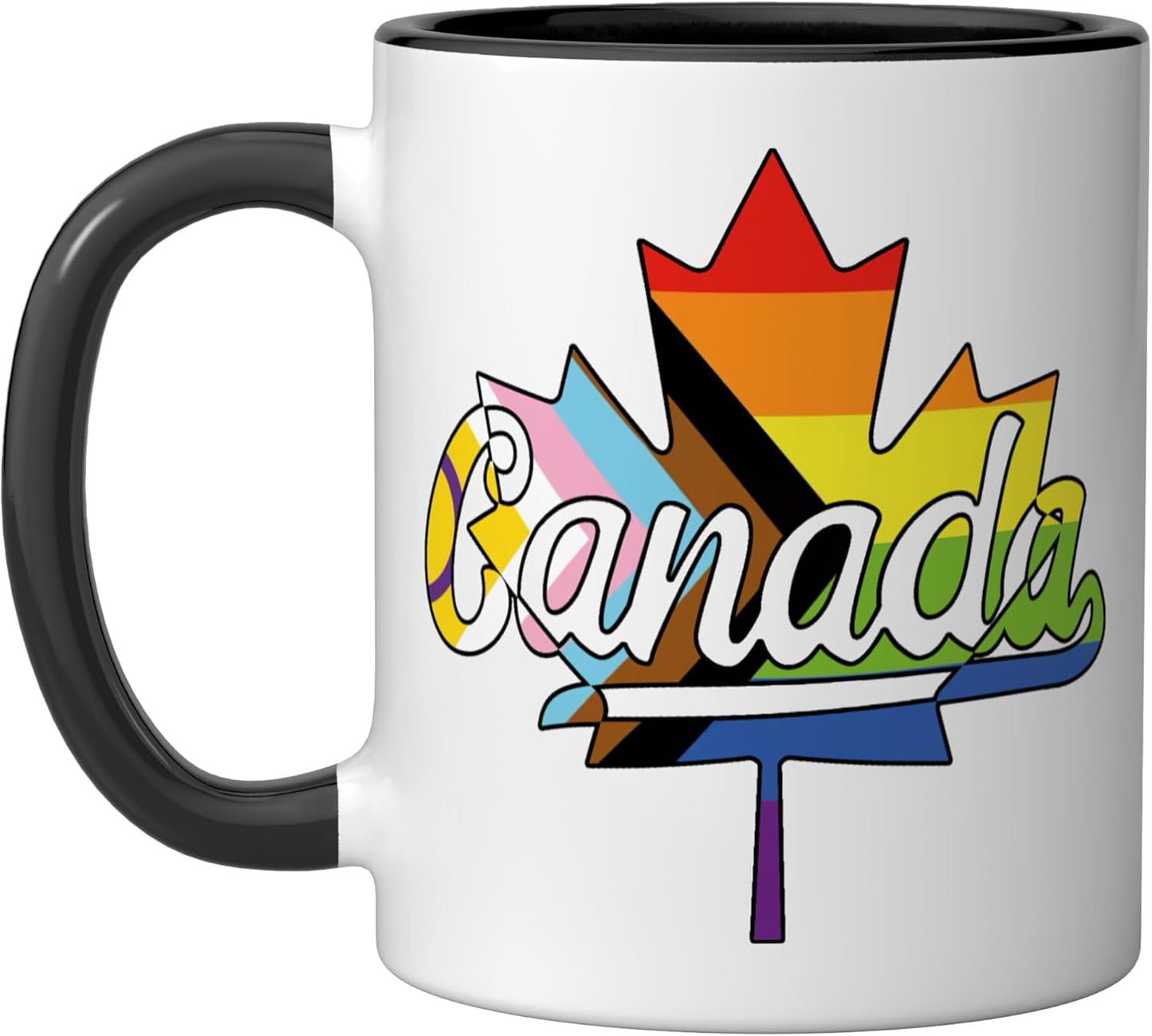 Taza Cerámica Negro/Blanco