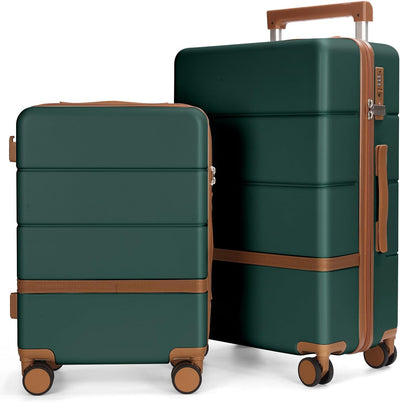 Conjunto equipaje color verde