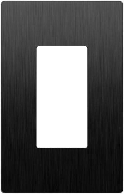Placa pared acero inox moderna sin s tamaño mediano
