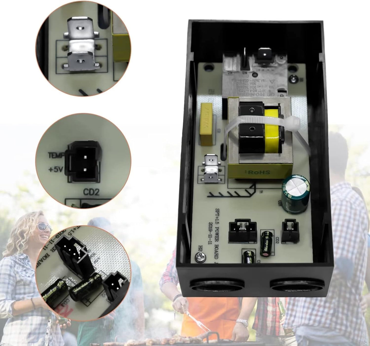 Repuesto placa circuito potencia Masterbuilt