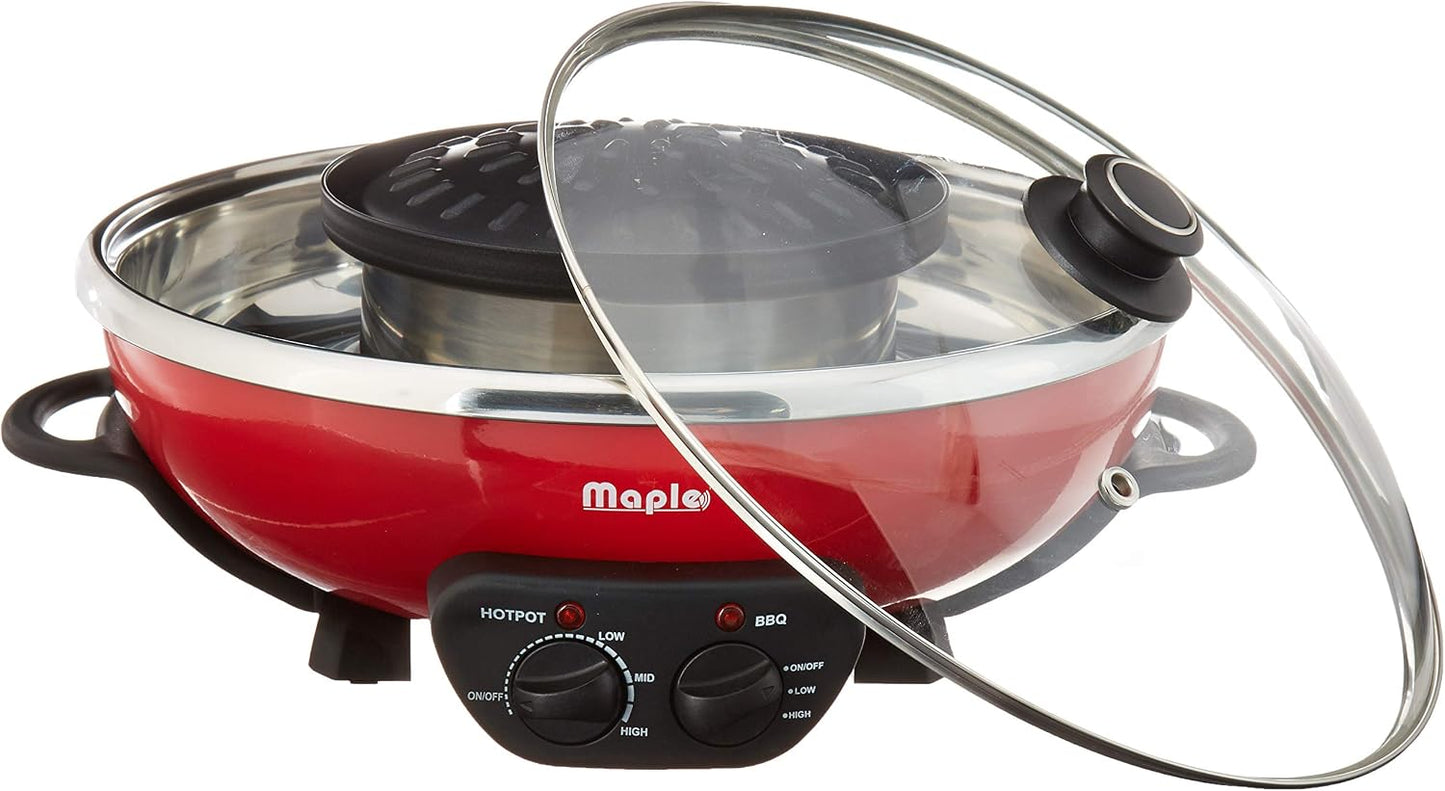 Calentador con parrilla para asador MH8208