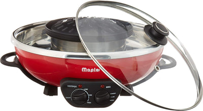 Calentador con parrilla para asador MH8208