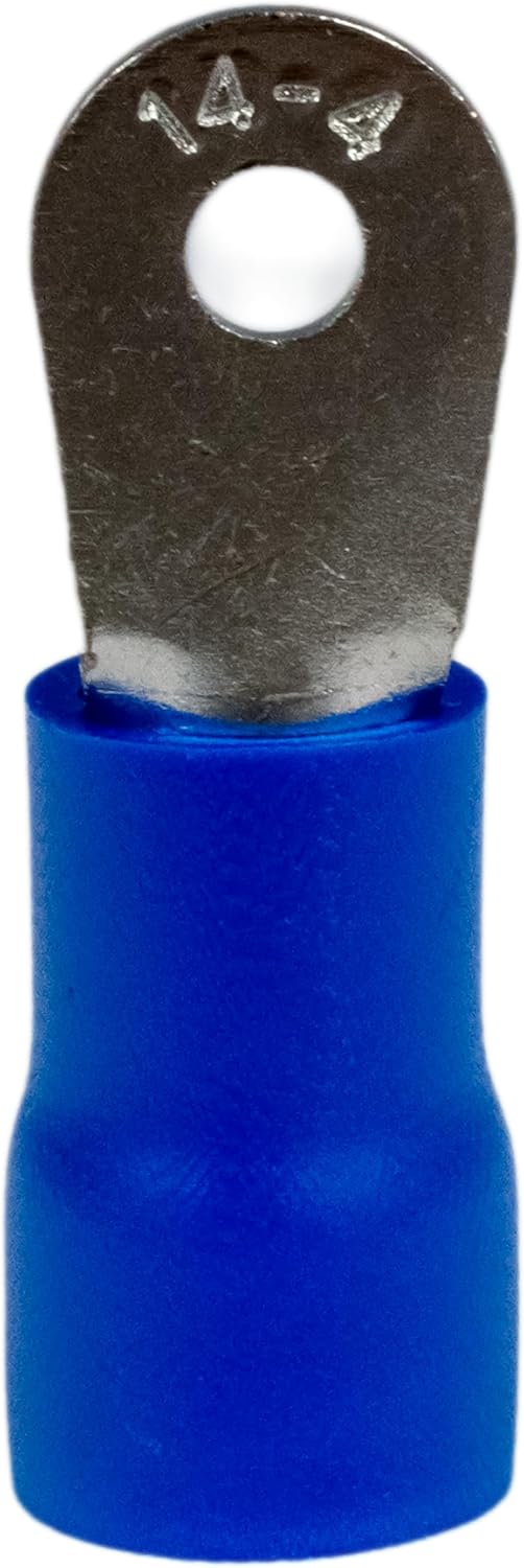 Conector crimpado anillo aislado 6 AWG 600V