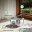 Fuente agua gatos acero inox 3.2L sensor movimiento