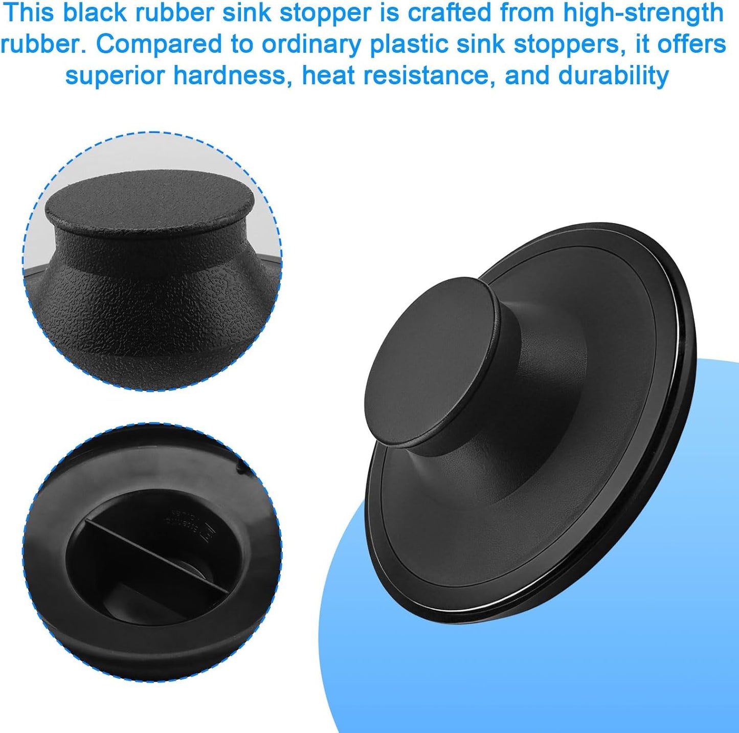 Tapón fregadero repuesto InSinkErator STP-PL 3-1/2pulg