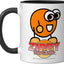 Taza Cerámica Zippy el Círculo Negro/Blanco