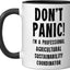 Taza Cerámica Coordinador Sostenibilidad Agrícola Negro/Blanco