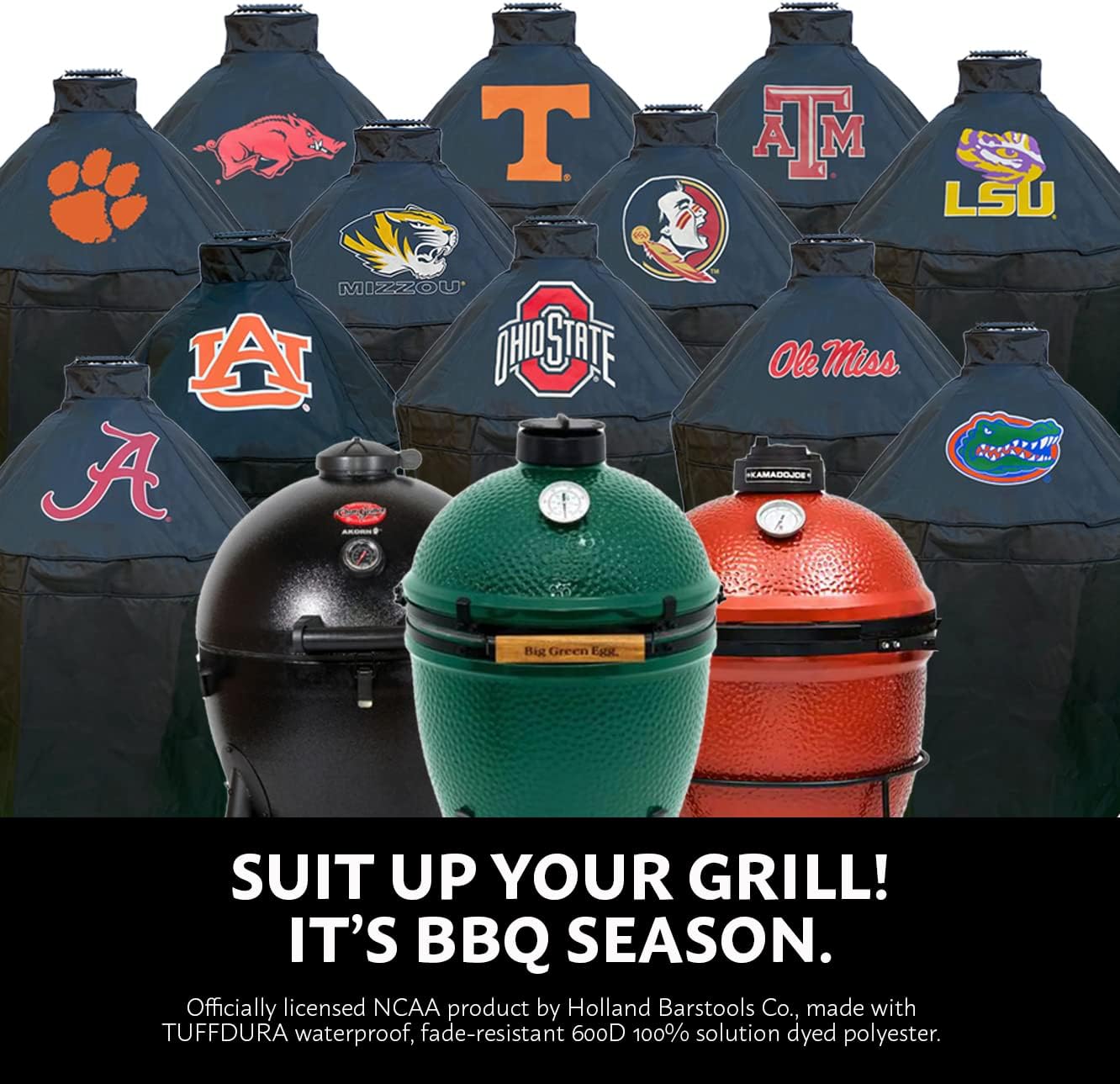 Cubierta parrilla Big Green Egg Kamado Joe Char-Griller