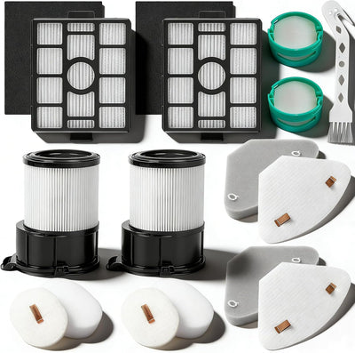 Filtros repuesto Shark IP3251 IP3253 HEPA kit espuma fieltro