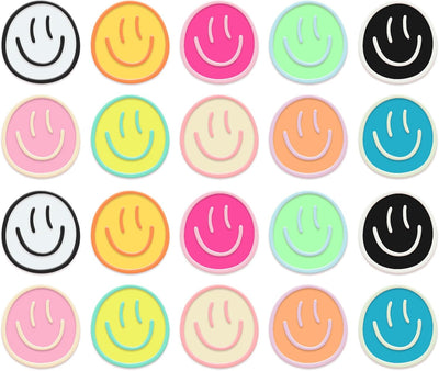 20 Imanes Nevera Sonrientes 10 Colores Decorativos