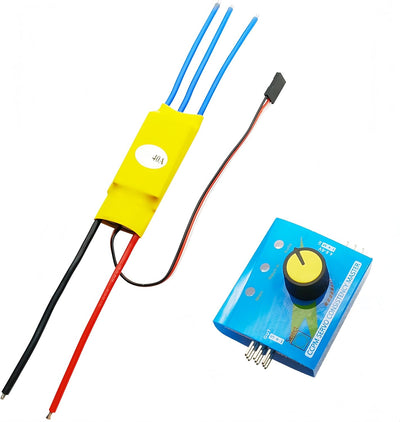 Controlador velocidad motor sin escobillas 40A 3 canales
