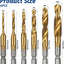 Set 6 Brocas Combinadas Rosca M3-M10