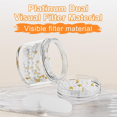 6 Cartuchos Filtro Agua Dura Elimina Cloro para Grifo