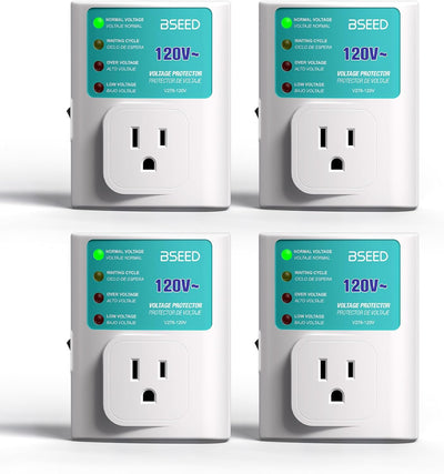 Protector sobretensiones ajustable para frigorífico lavadora TV 15A 120V set 4