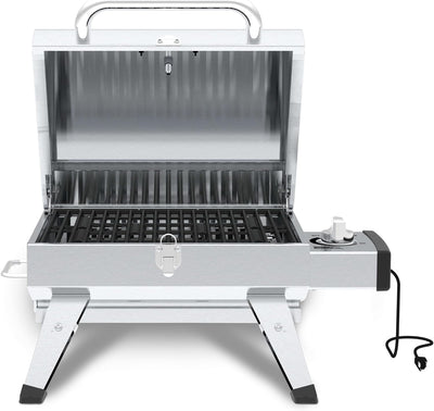 Barbacoa mesa acero inox 200pulg2 1500W