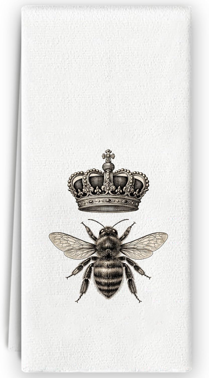 Toallas cocina Spring Bee temáticas abejas decoración rústica