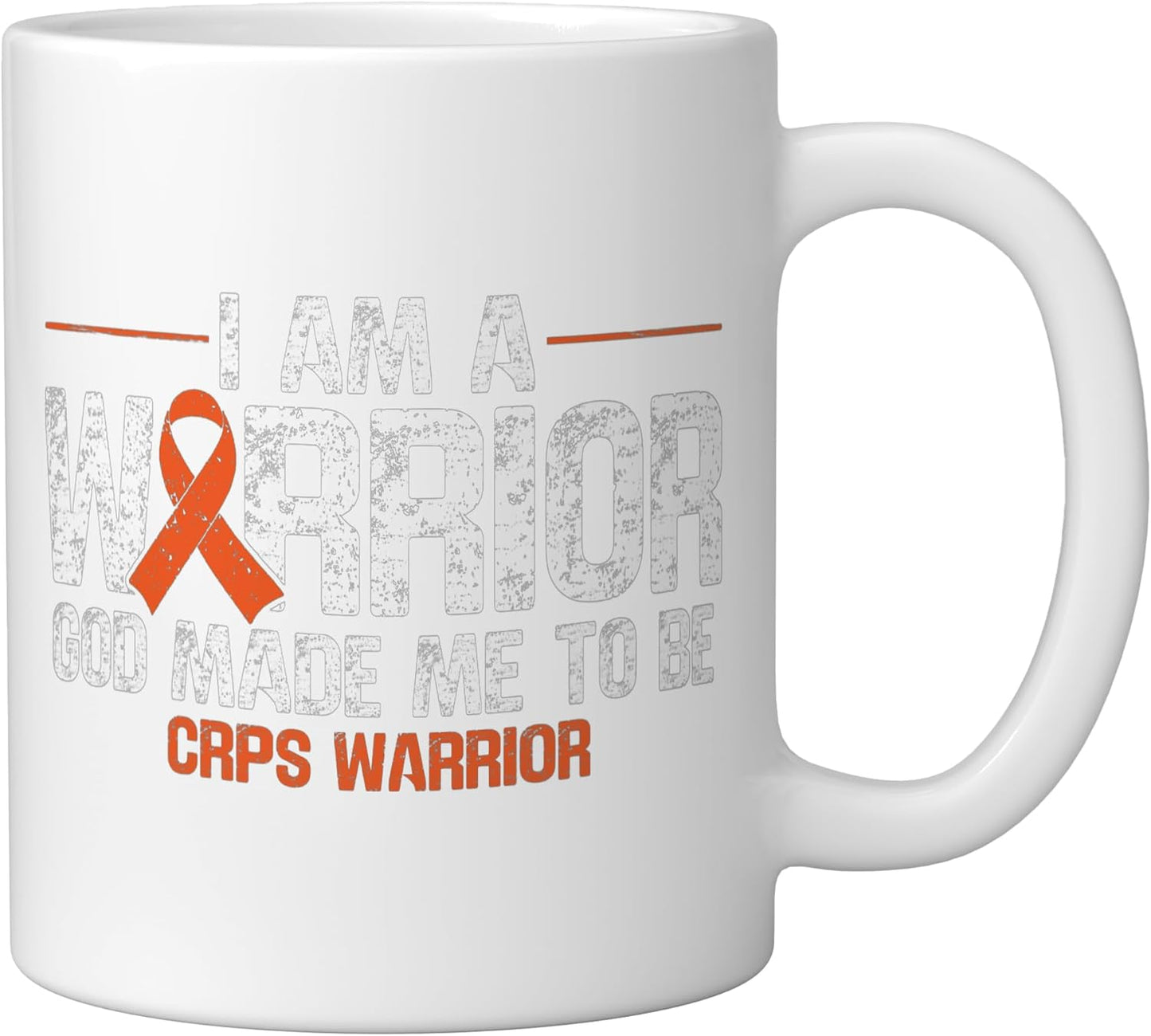 Taza Cerámica Warrior Blanca