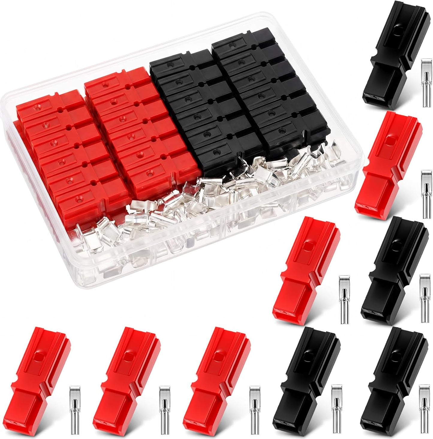 Kit conectores alimentación 15A 120uds desconexión rápida