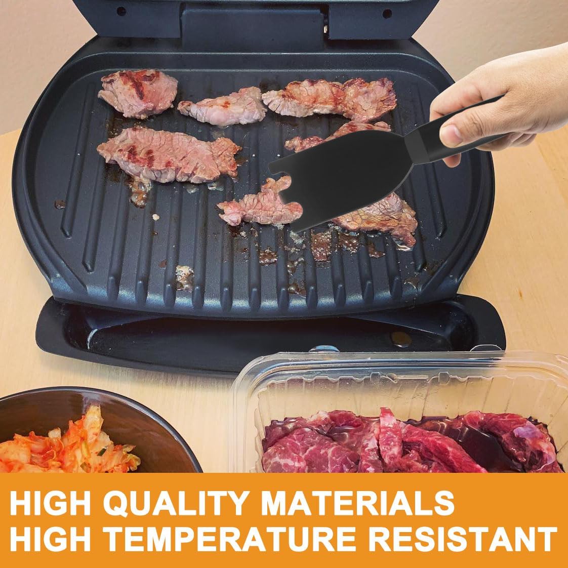 Bandeja goteo parrilla George Foreman raspador plástico