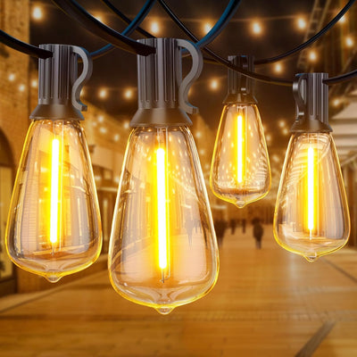 Tira luces LED exteriores 25ft IP65 impermeable regulable