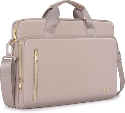 Funda laptop 13-17pulg resistente agua caqui